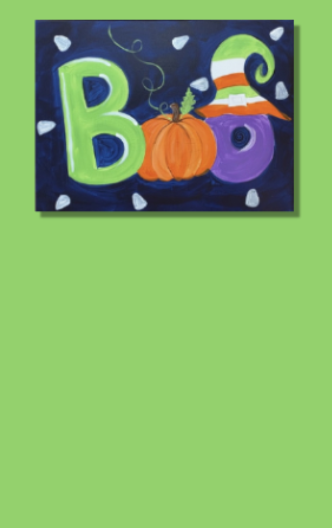 boo sign