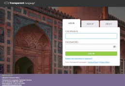 Transparent Languages screenshot