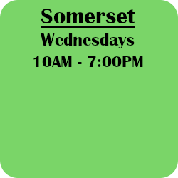 Somerset Snacks, Tuesdays 
